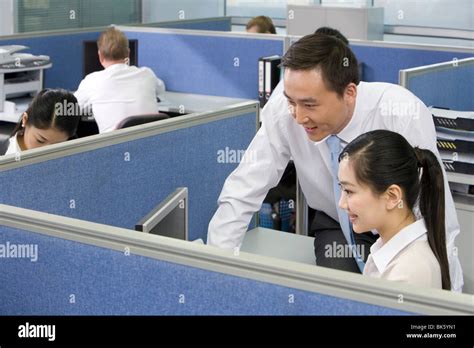 Busy Office Cubicles Hi Res Stock Photography And Images Alamy