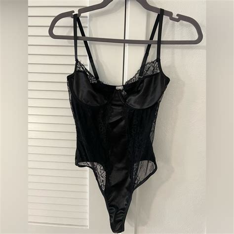 Revolve Tops New Sexy Satin Corset Body Suit Bustier Top Lingerie Poshmark