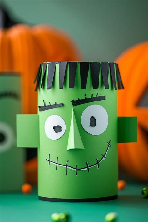 30 Construction Paper Halloween Crafts: Spooktacular Projects! - The Melrose Family