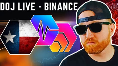 Doj Press Conference Live Binance Youtube