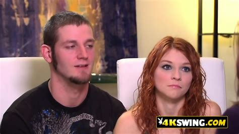 Amateur Horny Red Hair Female Joins Wild Sensual Orgy With Swinger Couple Check Out New