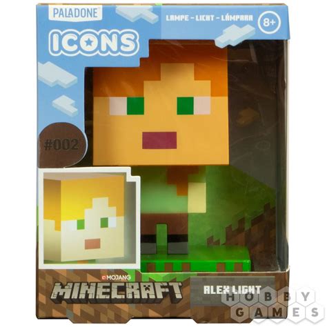 Светильник Minecraft: Alex Icon | Купить настольную игру в магазинах ...