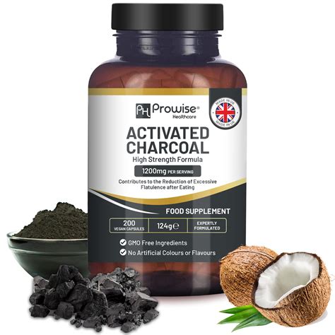 Activated Charcoal Capsules 1200mg