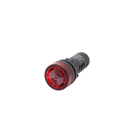 L Mpara Piloto Mm Color Rojo V Con Buzzer Aelectronics