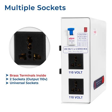 Air Cooled Single Phase 220 to 110 v Maxine SD 2000 W Auto Wound Step ...