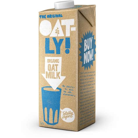 Oatly! Organic Oat Milk 1l | Woolworths