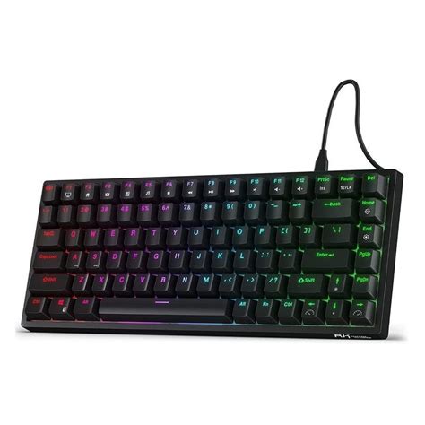 Royal Kludge Rk Rgb Tri Mode Bluetooth Hot Swappable Mechanical Keyboard Black Brown Switch
