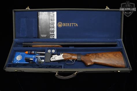 Beretta 690 Iii Field 12 Gauge Silver Beretta 690 Iii Vent Rib 3 Orig Case Over Under