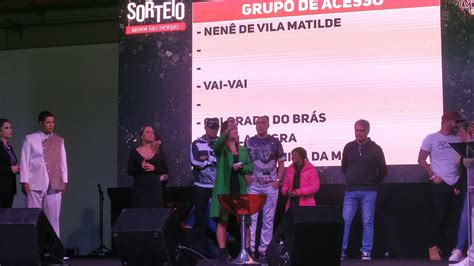 Definida A Ordem De Desfiles Do Grupo De Acesso No Carnaval Sp