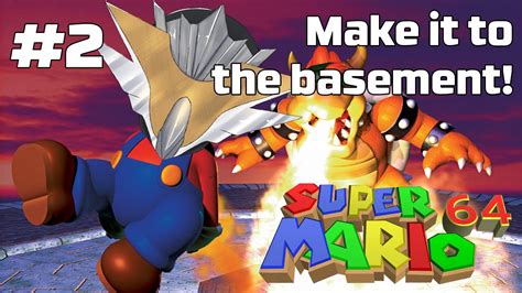 【super Mario 64】make It To The Basement Youtube