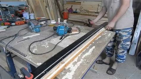 Самодельная направляющая шина для ручной циркулярной пилы и фрезера ...