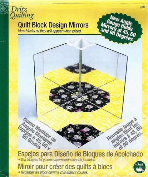 Dritz Quilt Block Design Mirrors Etsy