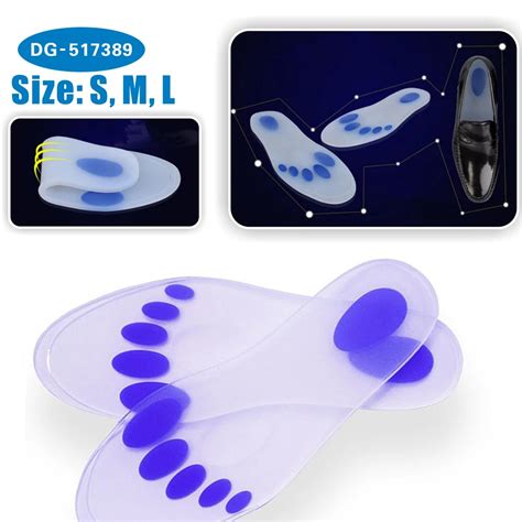 Vente Chaude Semelles En Gel De Silicone Pour Chaussures Talon Amorti