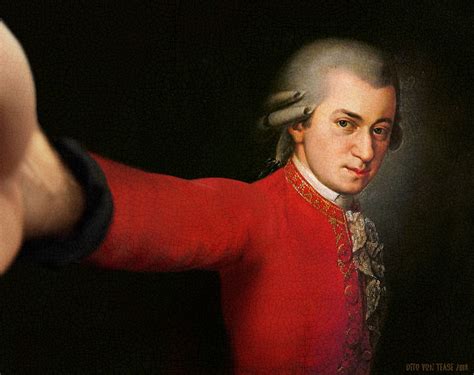 Portrat Wolfgang Amadeus Mozart, Dito Von Tease - Photographie d’art ...