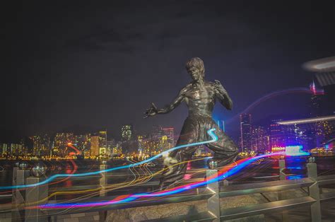 Bruce Lee Avenue Of Stars Hong Kong Pvromano Flickr