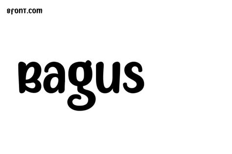 bagus  font