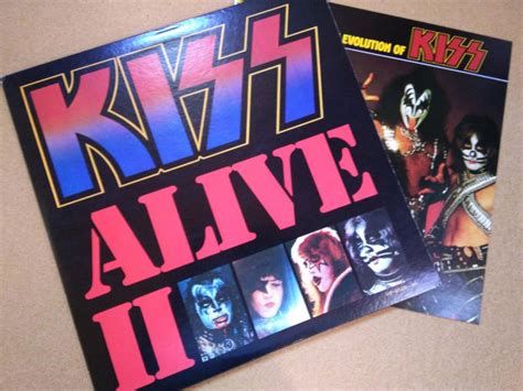 Yahooオークション Kiss Lpレコード Kiss AliveⅡ キッス 国内盤 2