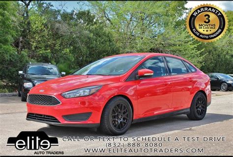 Used Ford Focus For Sale In Houston Tx Cargurus