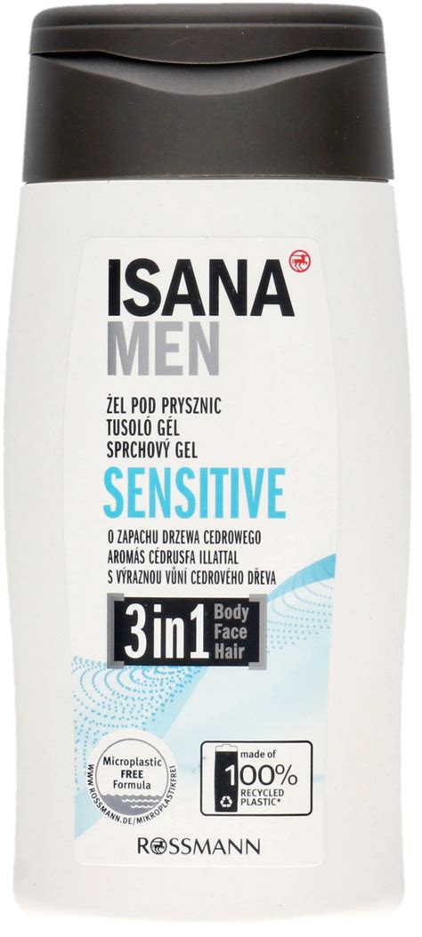 Isana Men Sensitive El Pod Prysznic Dla M Czyzn W O Zapachu