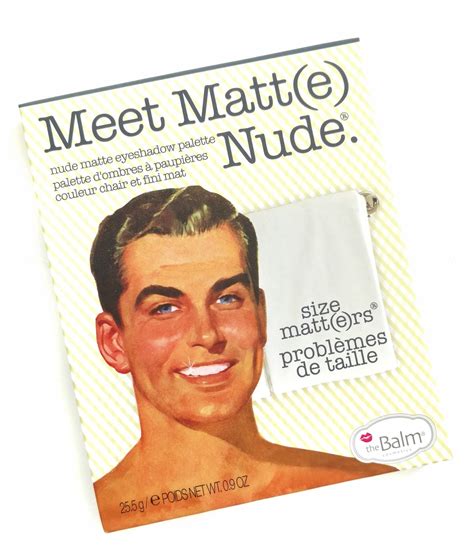 The Balm Meet Matt E Nude Review Swatches The Budget Beauty Blog