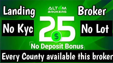 No Deposit Bonus Forex Trading Without Investment Without Kyc