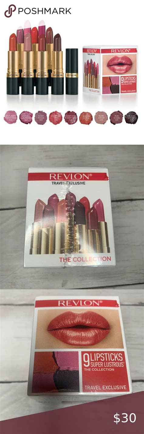 Revlon Limited Edition Super Lustrous Lipstick Set Super Lustrous