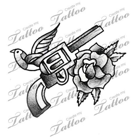 12 best Gun Tattoo Designs images on Pinterest | Custom tattoo, Design ...