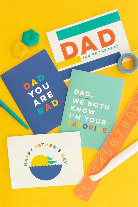 Fathers Day Cards Free Printable