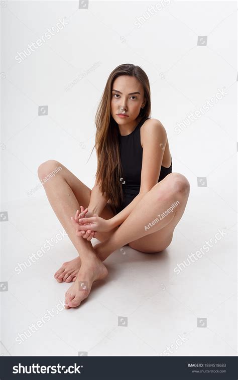 Skinny Brunette In Lingerie Over Royalty Free Licensable Stock Photos Shutterstock