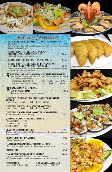 Menu Of El Puerto In Indianapolis In 46203