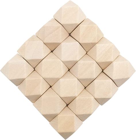 Amazon Promise Babe ウッドビーズ 八角 mm 個 天然木 無塗装 メイプル ビーズ ハンドメイド ウッドパーツ 手作り 手芸材料 手芸用品 ギフト プレゼント