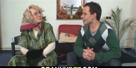 GRANNYBET Lonely Granny Sucks And Rides His Horny Cock Tnaflix