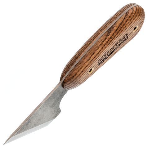 Нож шорный 180 мм для работы с кожей, двусторонняя заточка купить в ...