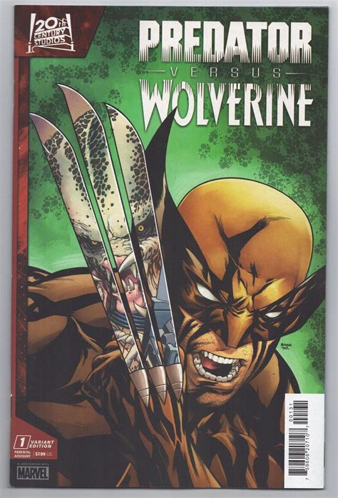 Predator Vs Wolverine Mckone Wolverine Homage Variant Marvel