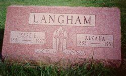 Alzada Jump Langham M Morial Find A Grave