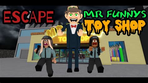 Escape Mr Funnys Toyshop Scary Obby L Warning Lot Of Screaming