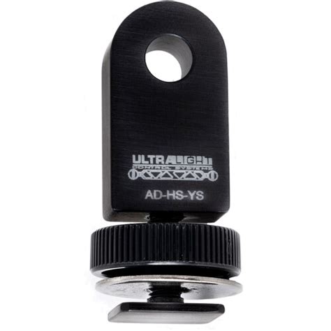 Ultralight Ad Hs Ys Hot Shoe Adapter With Ys Mount Ad Hs Ys B H