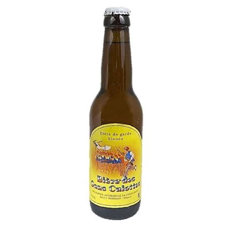 LA SANS CULOTTES Bière Blonde cl La cave Cdiscount