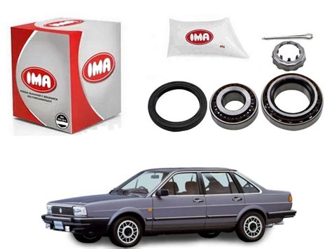 Kit Rolamento Roda Traseiro Ima Volkswagen Santana 1 8 2 0 1984 A 1990