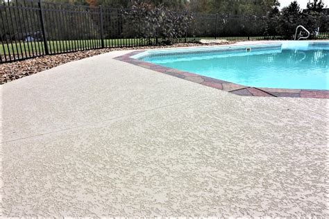 Spray Deck For Pool Decks All Seal Exteriors Pool Remodeling