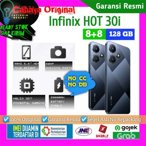 Jual Infinix Hot I Gb Mp No Repacking Segel Asli No Aktivasi Garansi Resmi Infinix