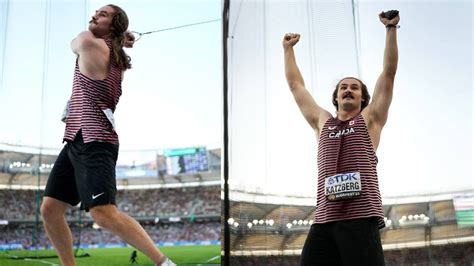 Ethan Katzberg Is The First Canadian To Win Hammer Throw At The World