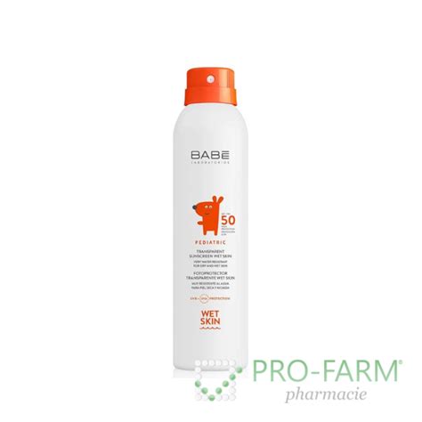Babe Pediatric Sunscreen Wet Skin Spf Ml Profarm