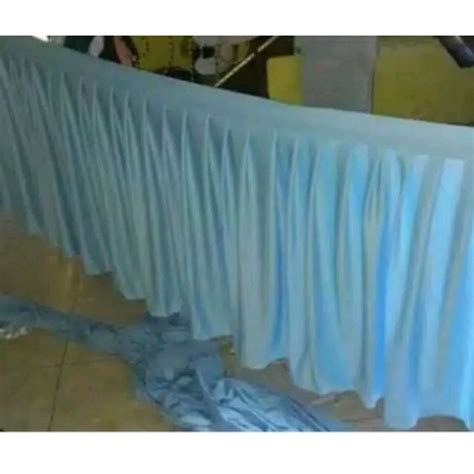 Jual Rok Meja Prasmanan Tinggi 1 Meter X Panjang 240cm Skriting Meja