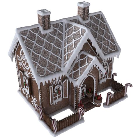 Gingerbread House 03 3d Model By Jull