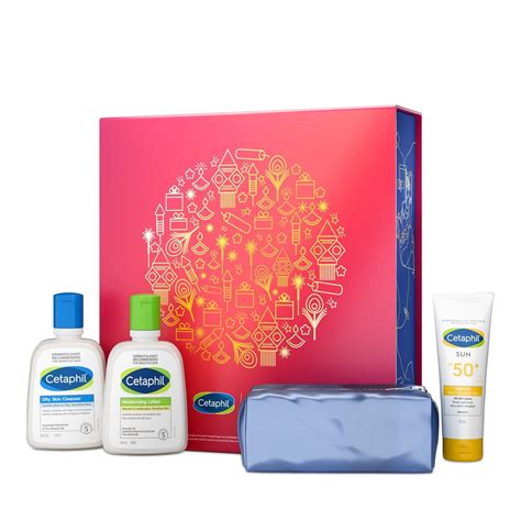 cetaphil giftpack  face  body gentle skin cleanser ml