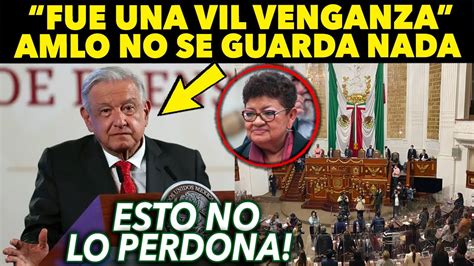 AMLO No Lo Perdona Estalla Contra El PRIAN Solo Es Una Vil Venganza