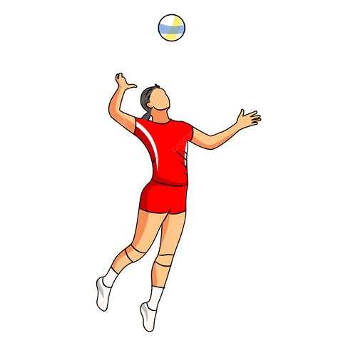 Cartoon Pic Of Volleyball - Infoupdate.org