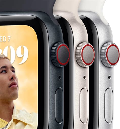 Apple Watch SE (2.ª generación) (GPS + Cellular, 44 mm), funda de ...