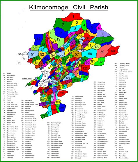 Kilmocomoge Parish Map